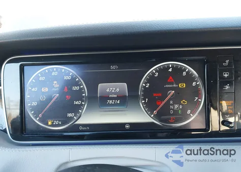 2016 Mercedes-Benz S 550 4Matic z USA, uszkodzony, nr VIN WDDXJ8FB4GA017364